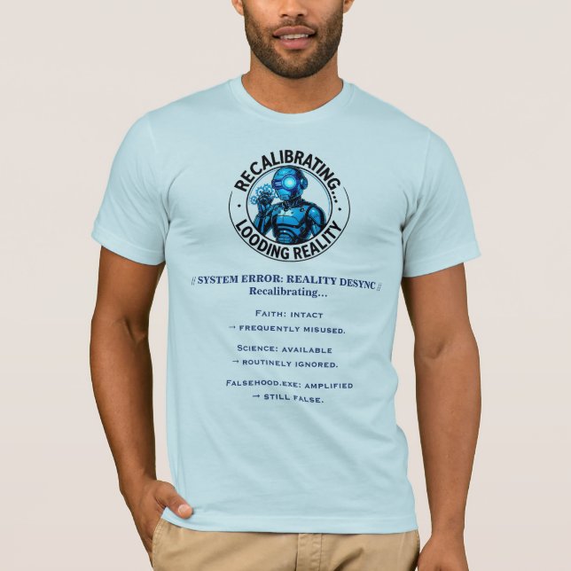 T-Shirt Robots Amusants de Résistance (Devant)