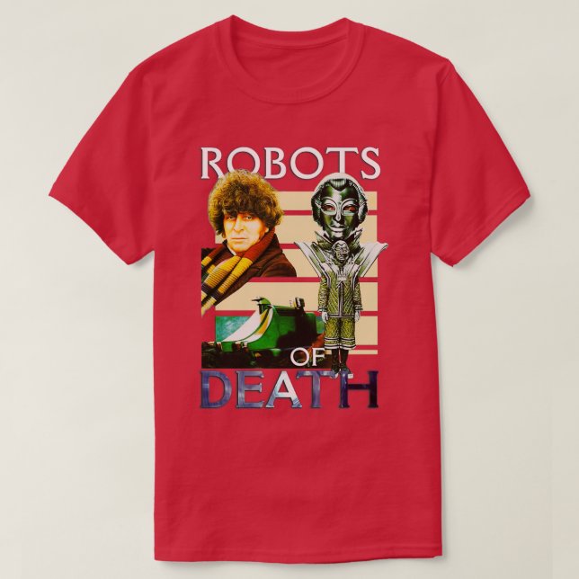 T-shirt Robots de la mort (Design devant)