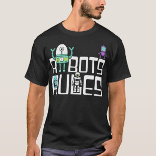 T-shirt Robots drôle Règles Science Cyber Robo Robotique L