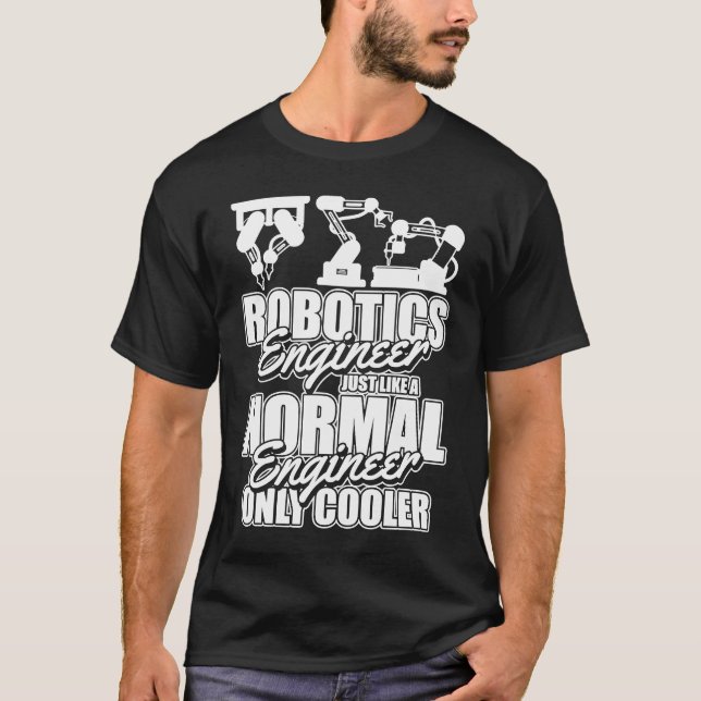 T-shirt Robots Intelligence Artificielle Ai Robotique (Devant)