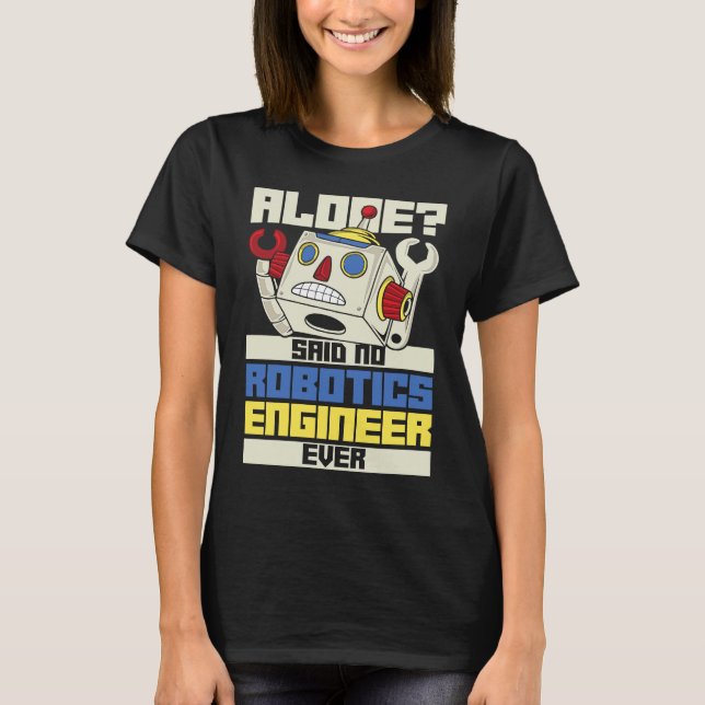 T-shirt Robots Intelligence Artificielle Ai Robotique (Devant)