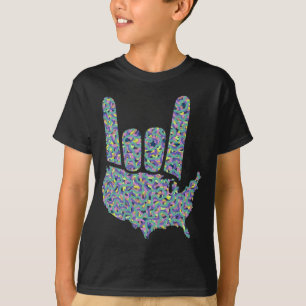 T-shirt Roche Amérique du Nord