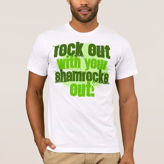 T-shirt Roche avec vos shamrocks ! (Devant)