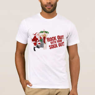 T-shirt Roche avec votre chaussette !