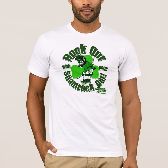 T-shirt Roche avec votre shamrock ! (Devant)