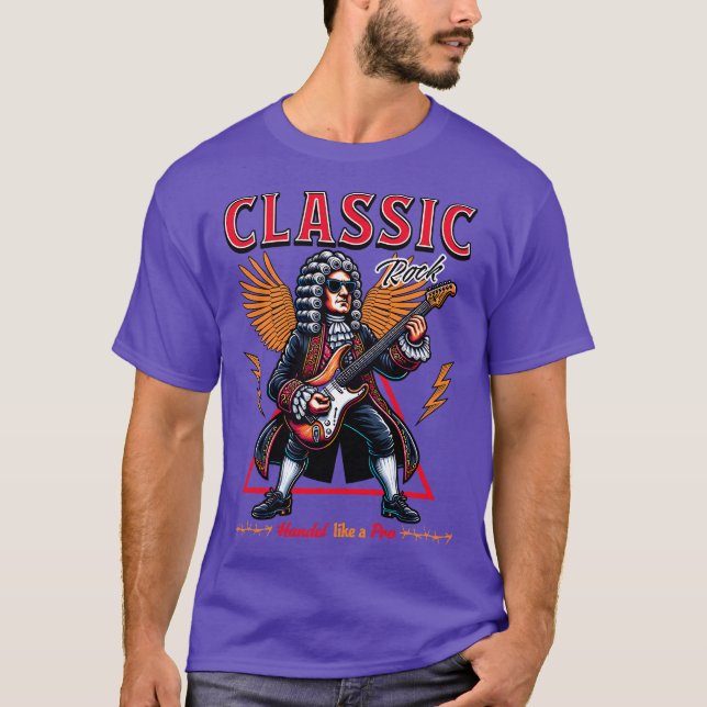 T-shirt Roche classique Handel (Devant)