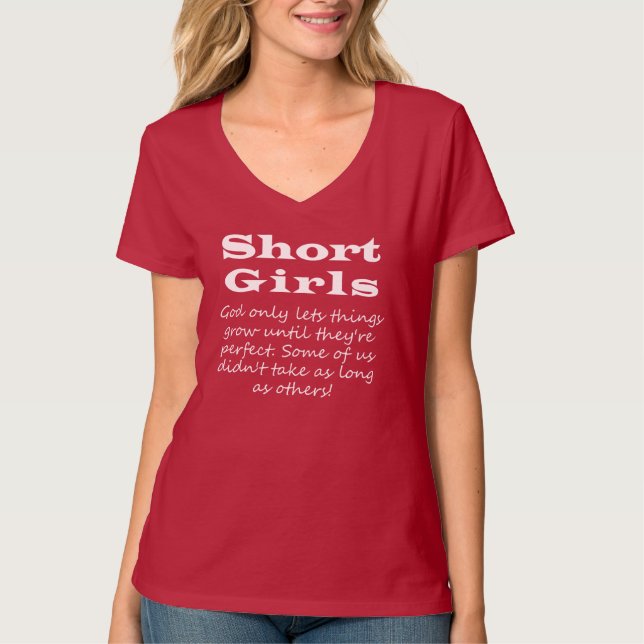 T-shirt Roche courte de filles (Devant)