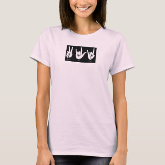 T-shirt roche d'amour de paix
