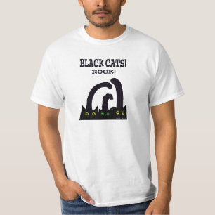 T-shirt Roche de chats noirs