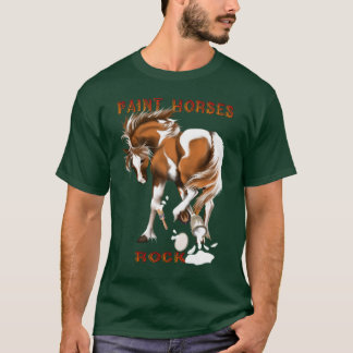 T-shirt Roche de chevaux de *Paint