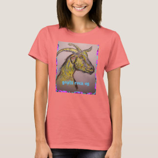 T-shirt roche de chèvre