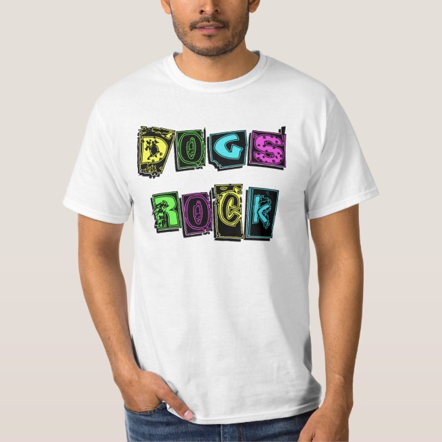 T-shirt Roche de chiens (Devant)
