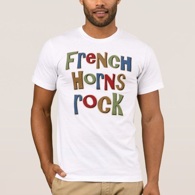 T-shirt Roche de cors de harmonie (Devant)