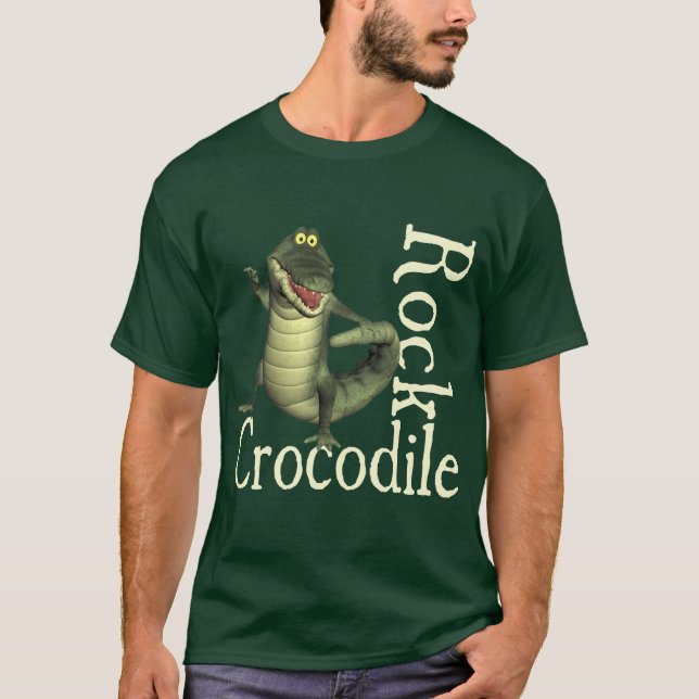 T-shirt Roche de crocodile (Devant)