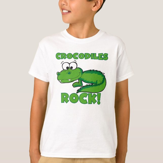 T-shirt Roche de crocodiles (Devant)