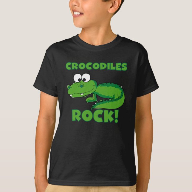 T-shirt Roche de crocodiles (Devant)