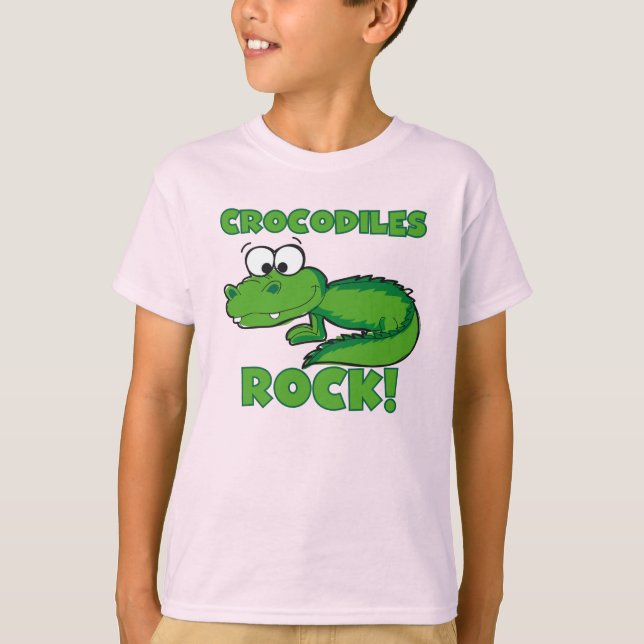 T-shirt Roche de crocodiles (Devant)