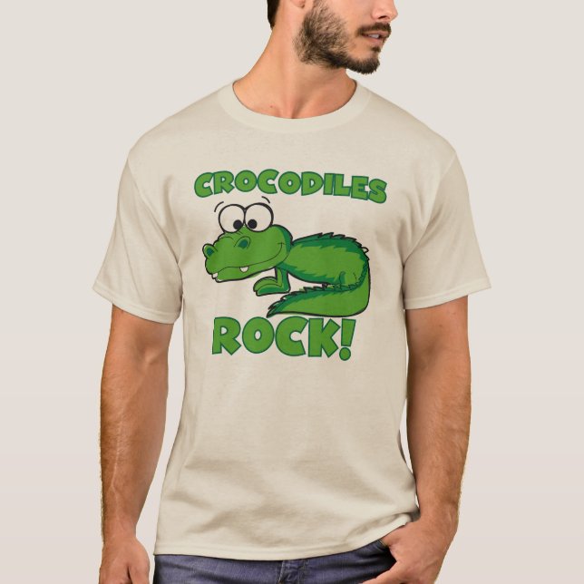T-shirt Roche de crocodiles (Devant)