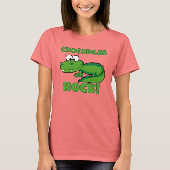 T-shirt Roche de crocodiles (Devant)