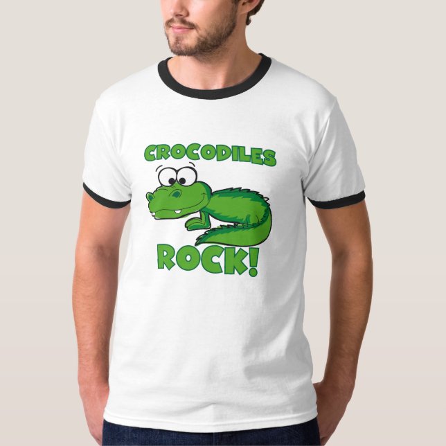 T-shirt Roche de crocodiles (Devant)