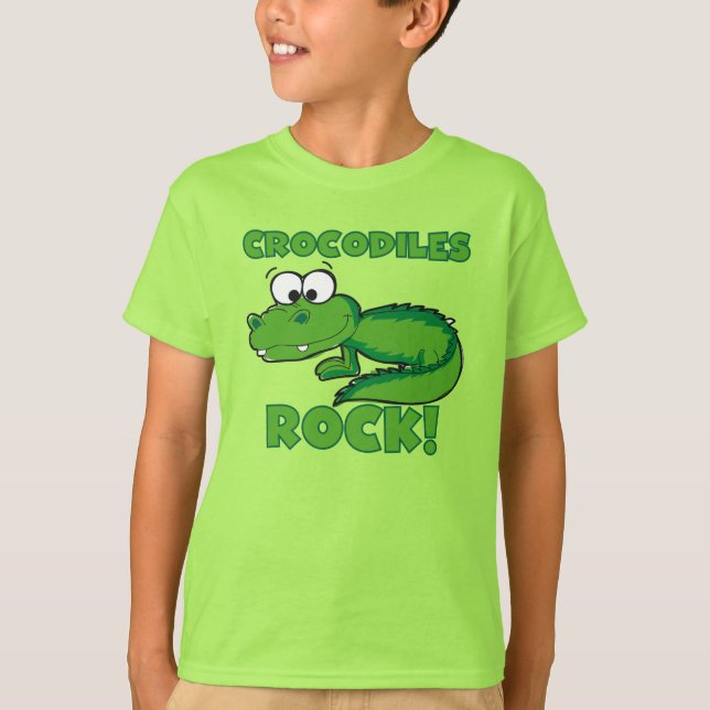 T-shirt Roche de crocodiles (Devant)