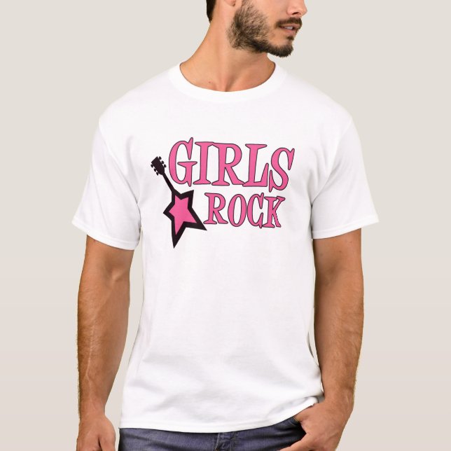 T-shirt Roche de filles ! (Devant)