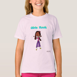 T-shirt Roche de filles