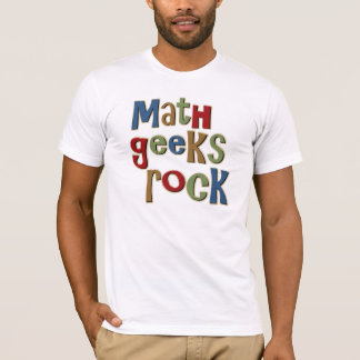 T-shirt Roche de geeks de maths