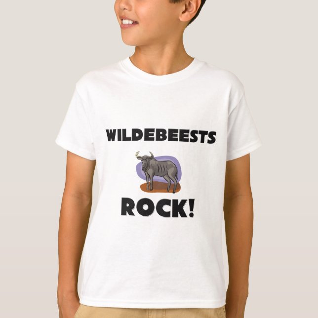 T-shirt Roche de gnous (Devant)