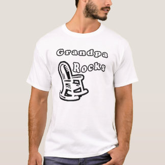 T-shirt Roche de grand-papa - BW