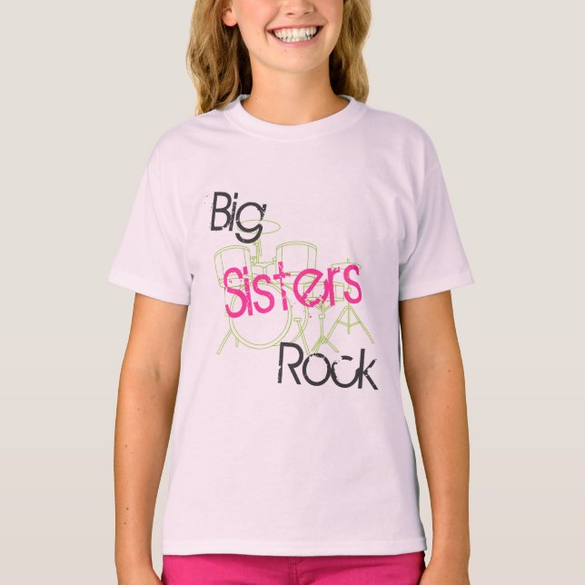 T-shirt Roche de grandes soeurs (Devant)