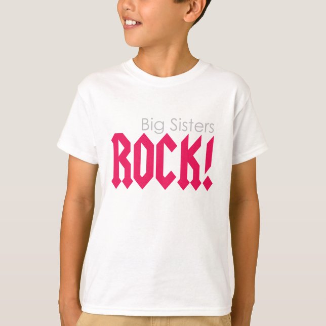 T-shirt Roche de grandes soeurs ! (Devant)