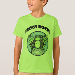 T-shirt Roche de grenouilles