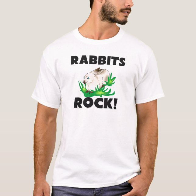 T-shirt Roche de lapins (Devant)