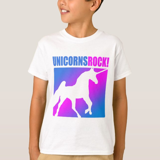 T-shirt Roche de licornes ! (Devant)