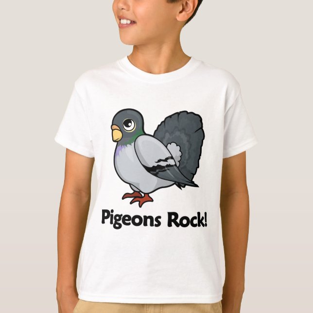 T-shirt Roche de pigeons ! (Devant)