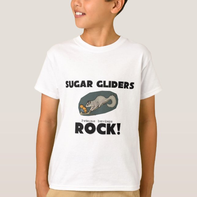 T-shirt Roche de planeurs de sucre (Devant)