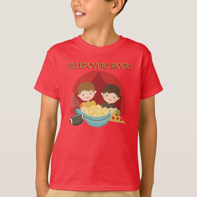 T-shirt Roche de Sleepovers (Devant)