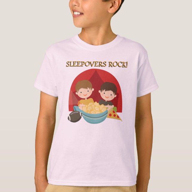 T-shirt Roche de Sleepovers (Devant)