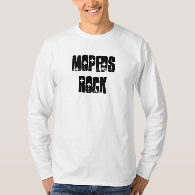 T-shirt Roche de vélomoteurs (Devant)