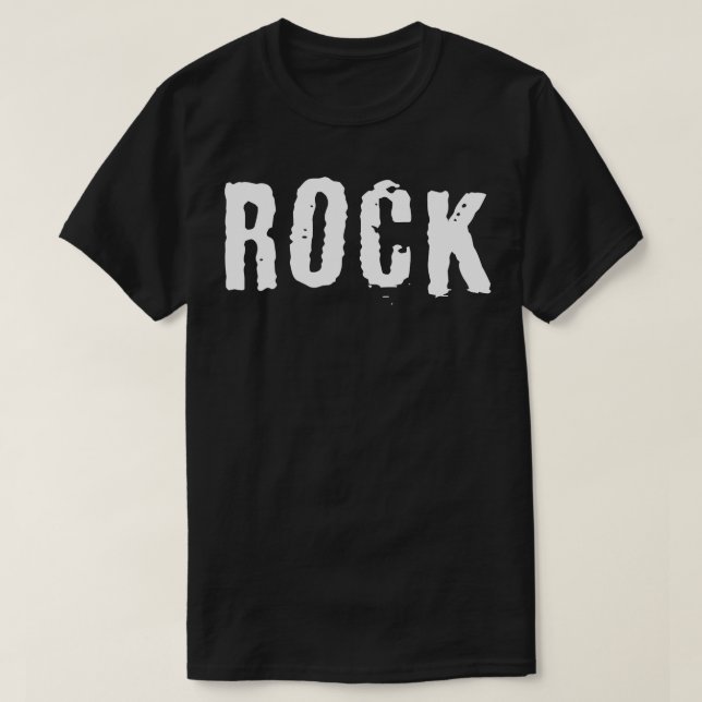 T-shirt roche déformée (Design devant)