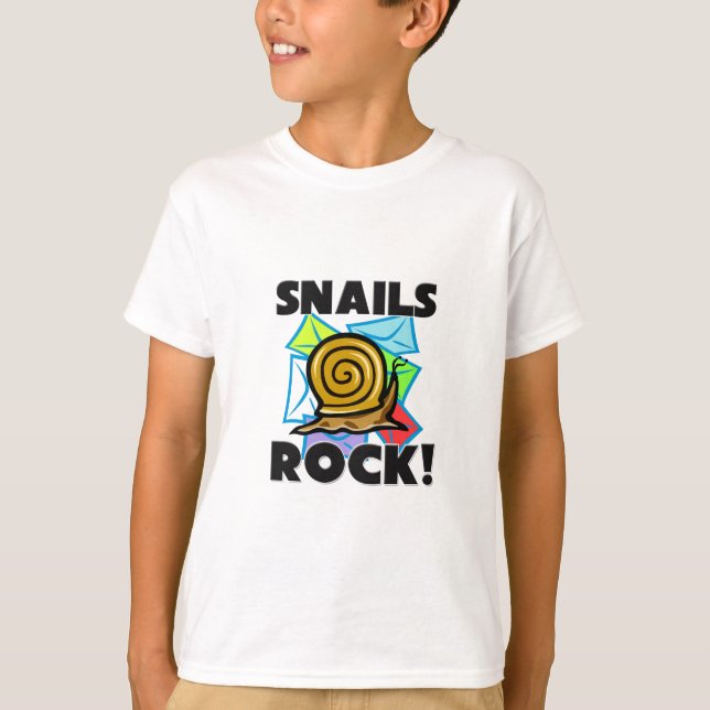 T-shirt Roche d'escargots (Devant)