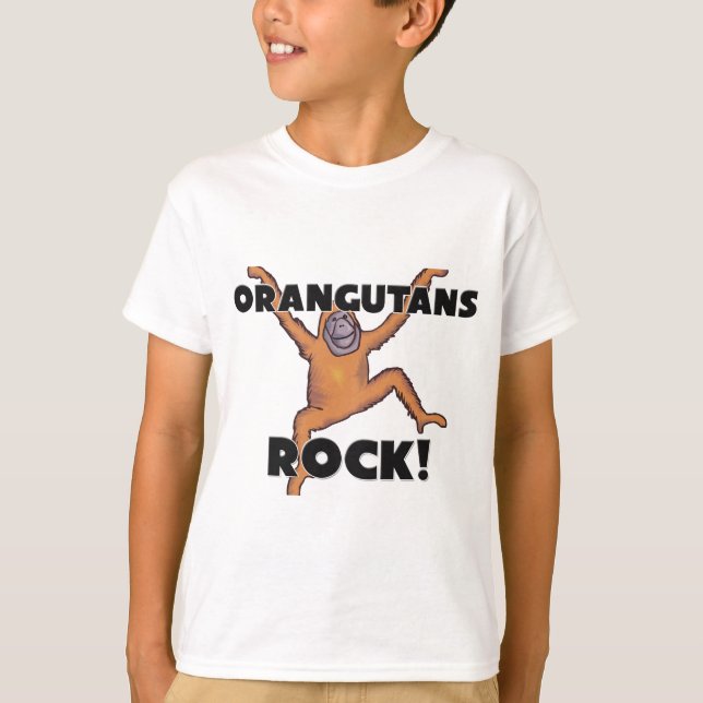 T-shirt Roche d'orangs-outans (Devant)