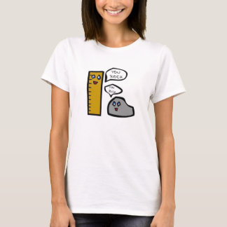 T-shirt Roche et règle