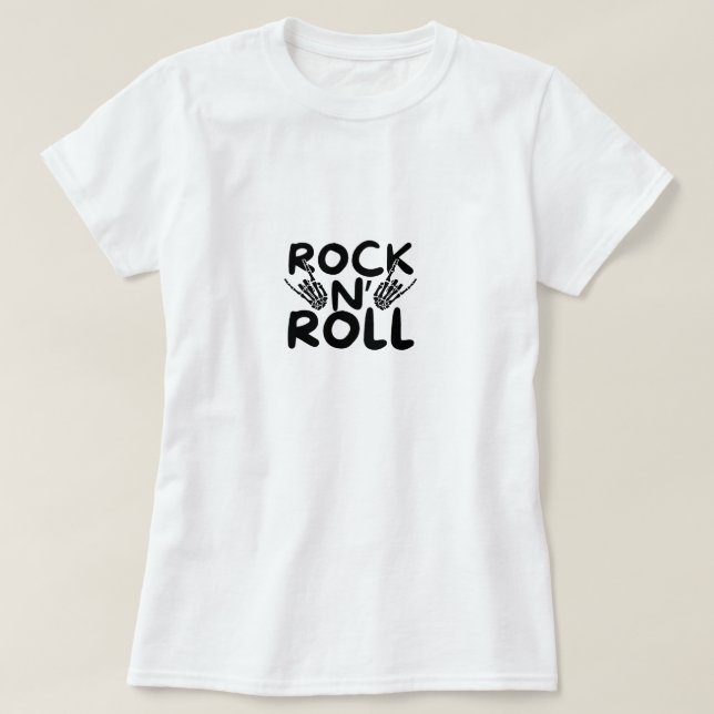 T-shirt Roche et rouleau (Design devant)