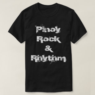 T-shirt Roche et rythme de Pinoy