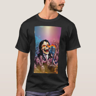 T-shirt Roche 'n Rouleau : Crâne et os croisés Edition