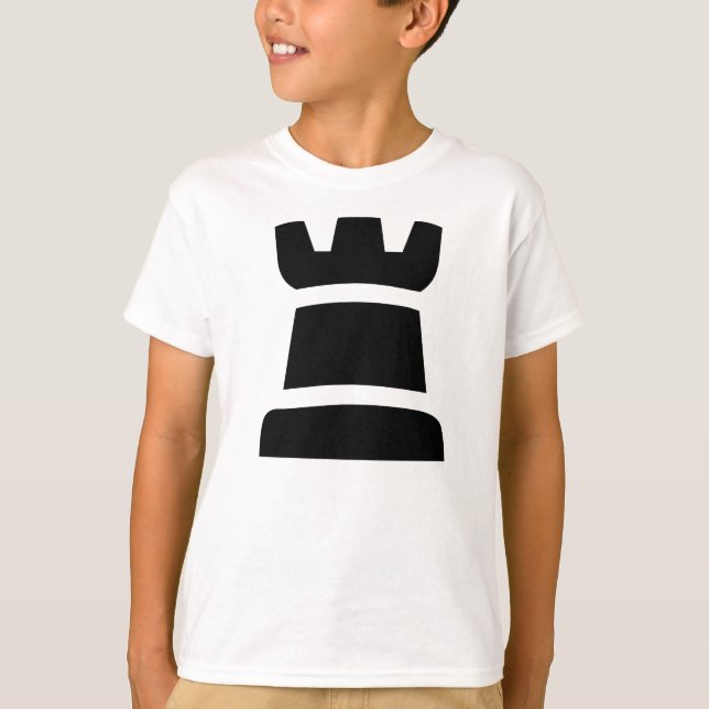 T-shirt Roche noire (Devant)