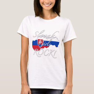 T-shirt Roche slovaque de filles !