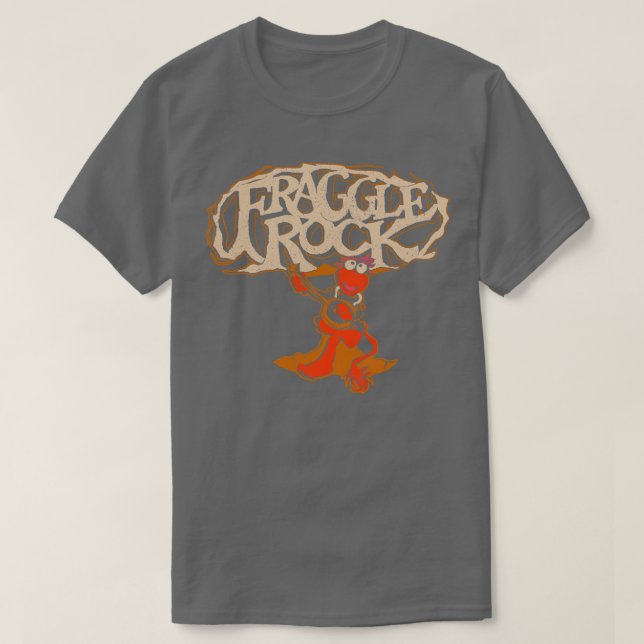 T-shirt Roche vintage à fragmentation (Design devant)
